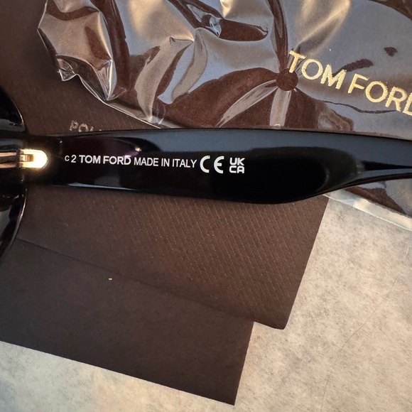 NEW TOM FORD TF1011 01B WOMEN SUNGLASSES TOM FORD GEORGIA-02 FT1011/S 01B ROUND main image 4